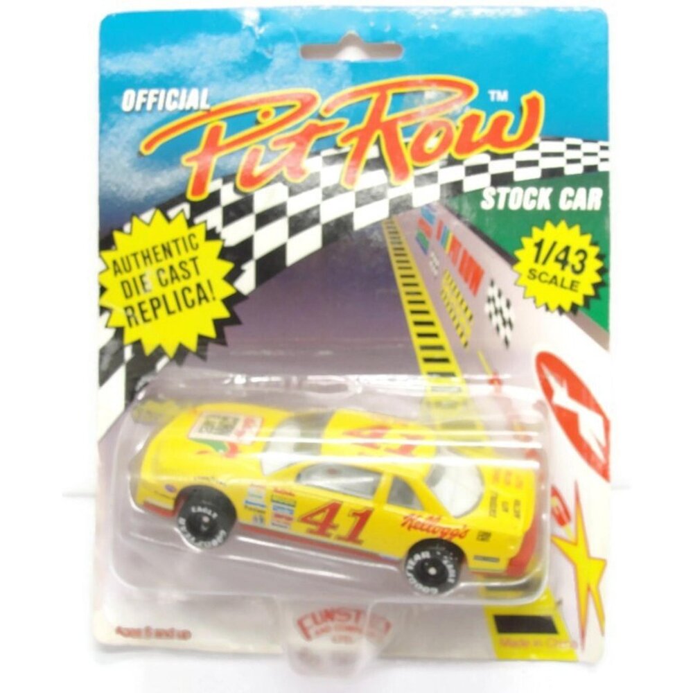 Official Pit Row Stock Car Diecast Replica Kelloggs Corn Flakes #41 1/43 Scale G